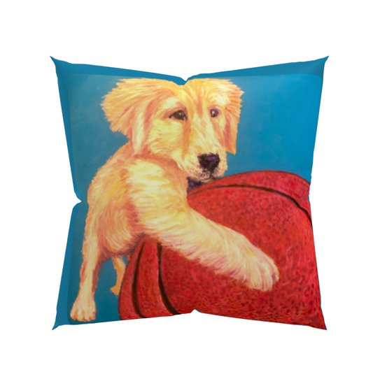 Golden Retriever: Premium Pillow Case