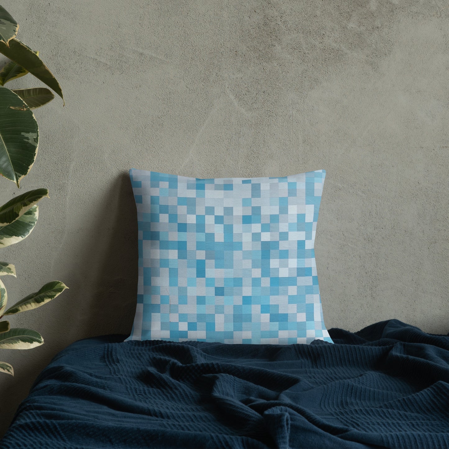 Pixel painting Premium Pillow