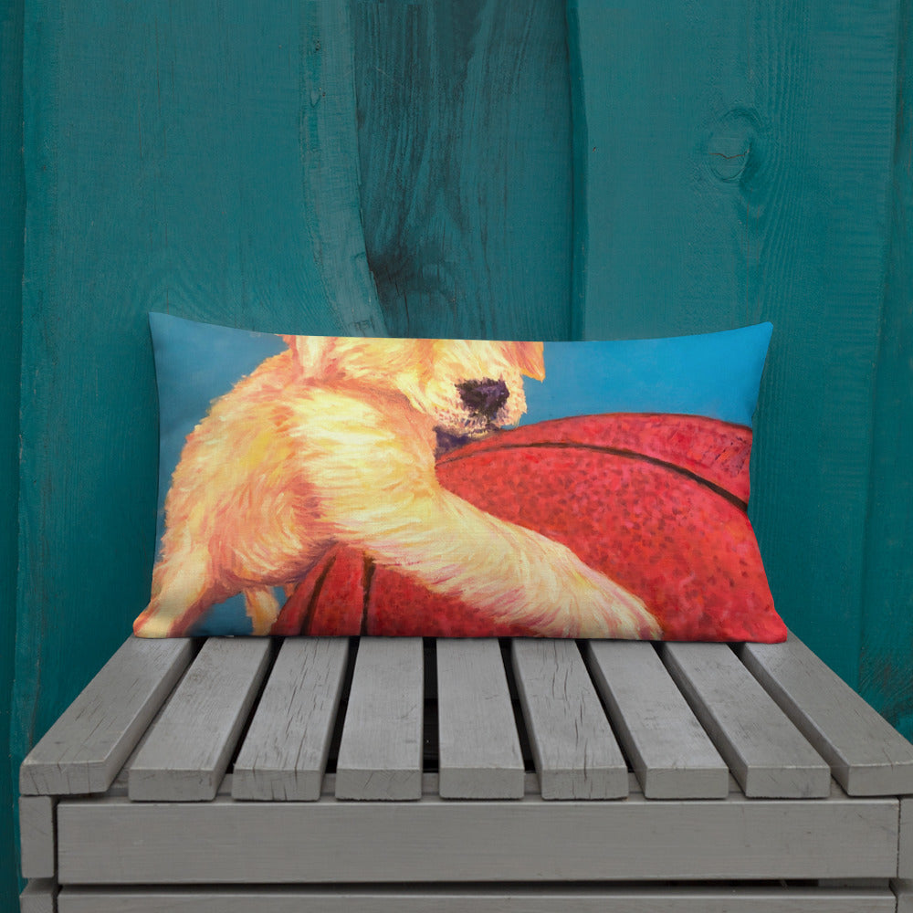 Golden Retriever: Premium Pillow Case